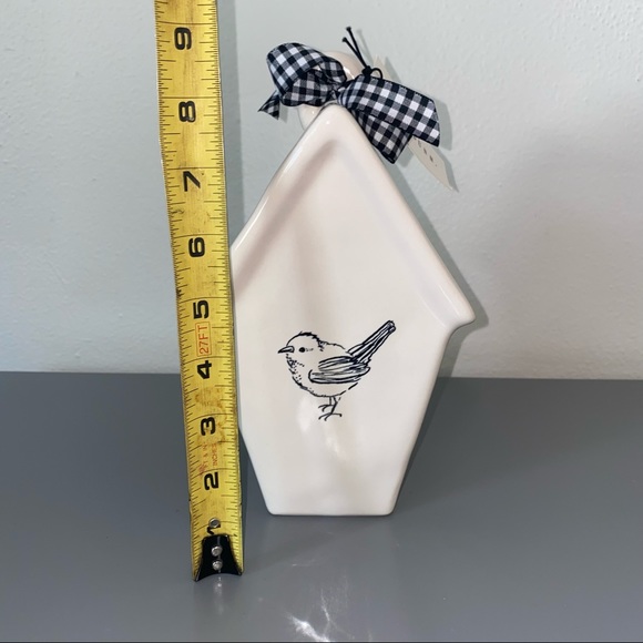 NWT Rae Dunn Birdhouse PERCH w/ Bird Image - Picture 4 of 7